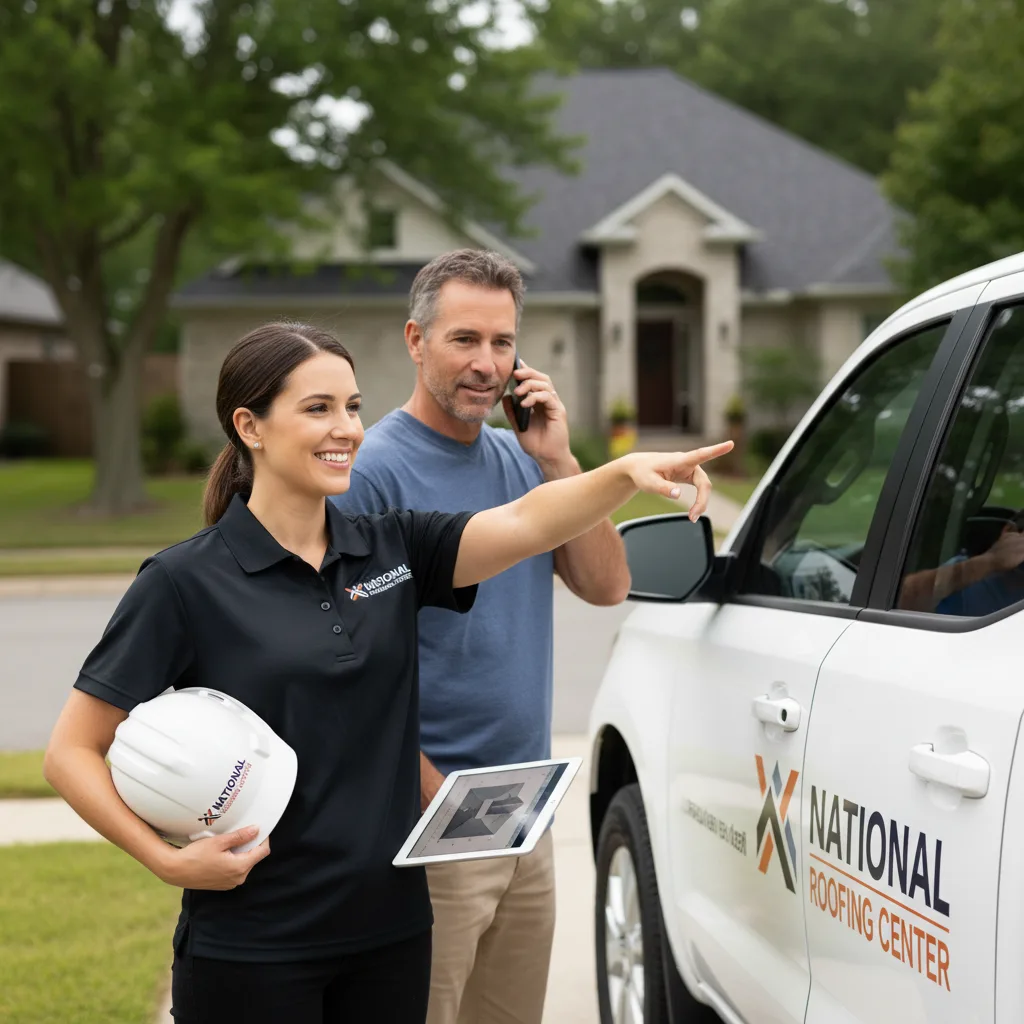 National Roofing Center customer support in Quinlan